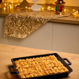 Rectangular Cast Iron Skillet 32 CM