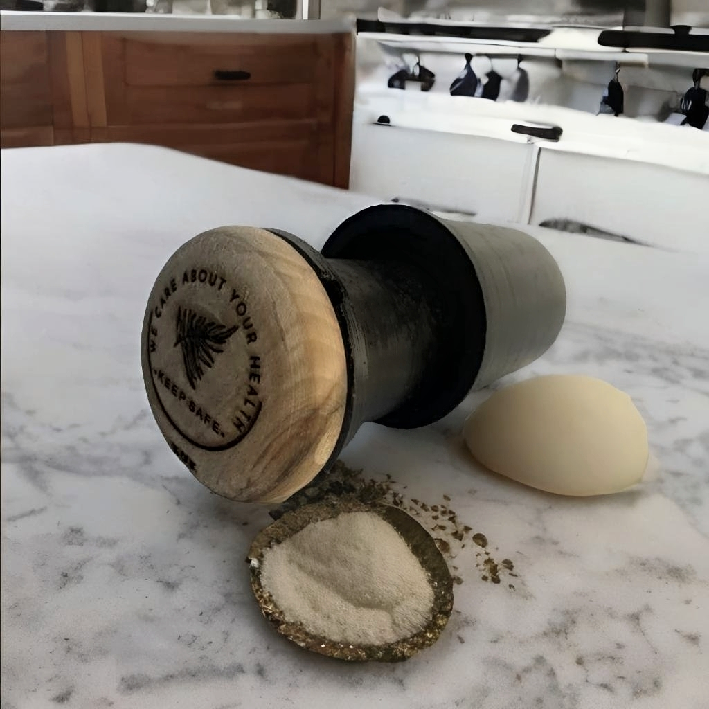 Cast Iron Spice Grinder k&k cookware