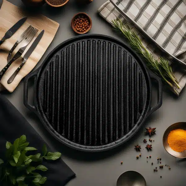 Round Double Side Grill 30 CM